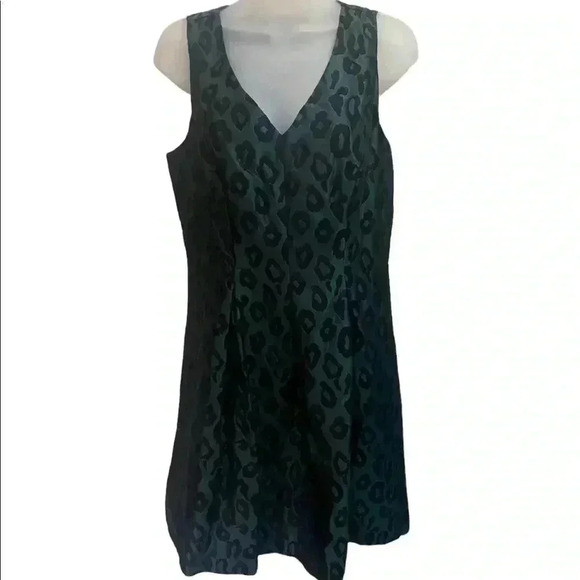 NWT Ann Taylor Loft Leopard Print Dress - Picture 1 of 6